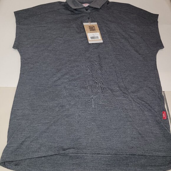 Giro Tops - Giro Women's Mobility Polo Sleeveless Dark Gray/Black Size S New w/tags